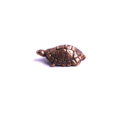 Figurine Tortue Miniature Collection Animalière en Bronze Fait Main en France